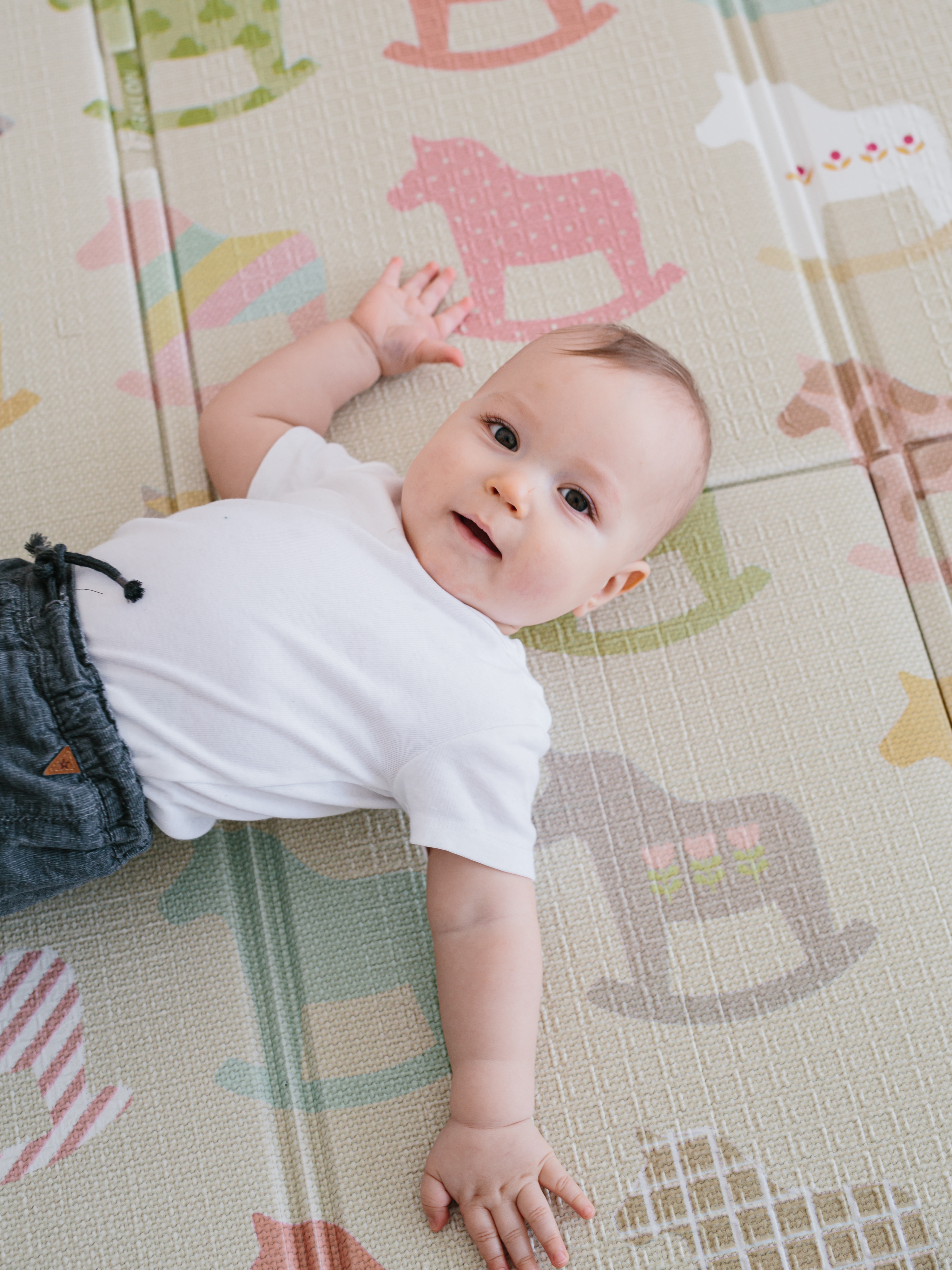 Детский складной коврик Parklon Деревянные лошадки 140 x 200 см - фото 16