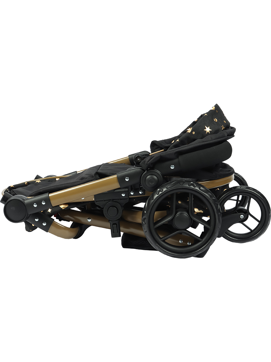 Коляска-трансформер для кукол Рыжий кот 9695-GN - фото 9