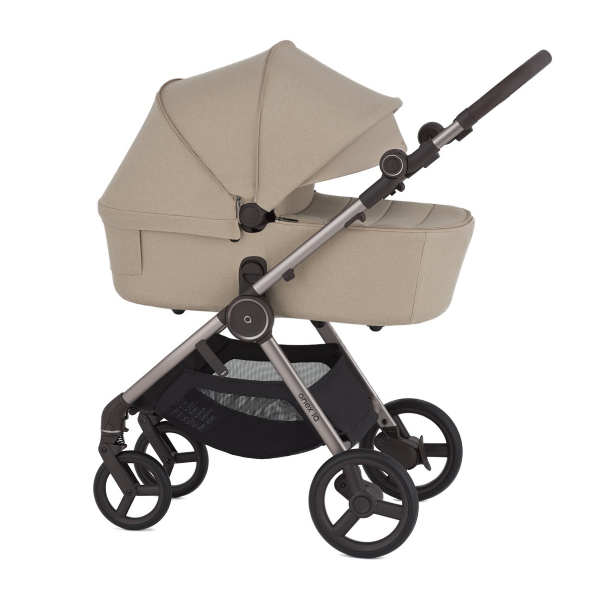 Коляска 2в1 Anex IQ Premium 2025, Creamy бежевый - фото 5