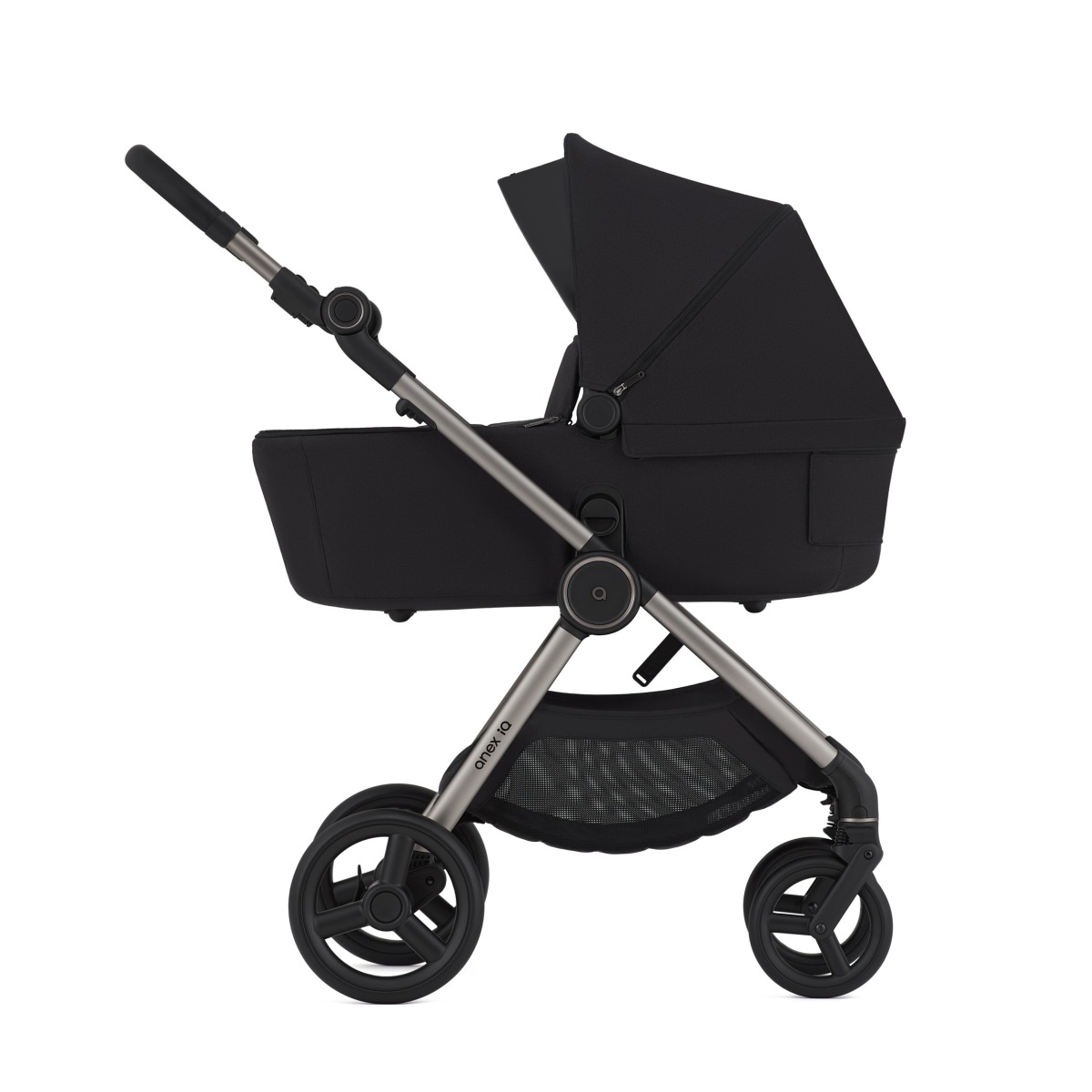 Коляска 2в1 Anex IQ Premium 2025, Darke черный - фото 1