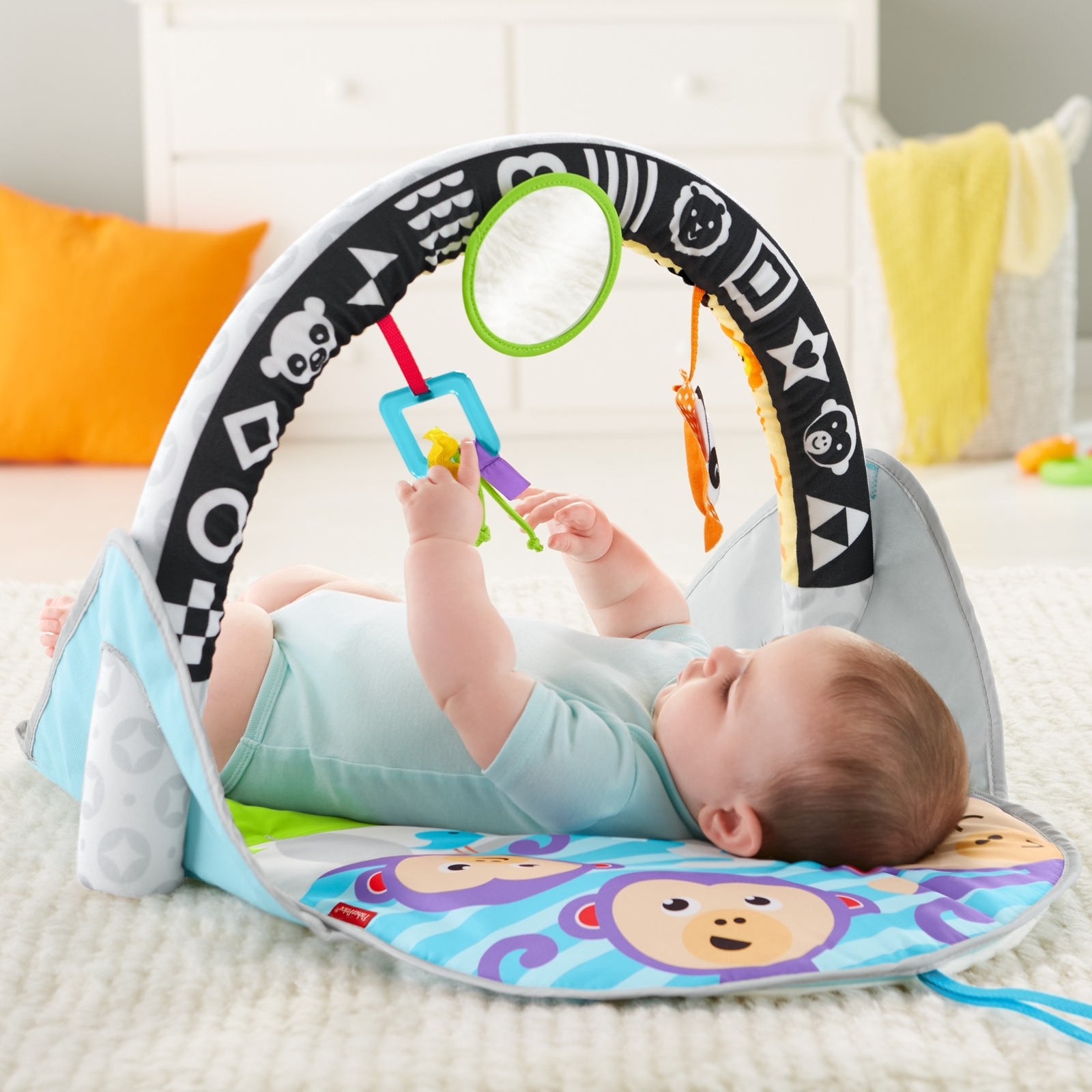 Коврик Fisher Price с дугами 2в1 - фото 8