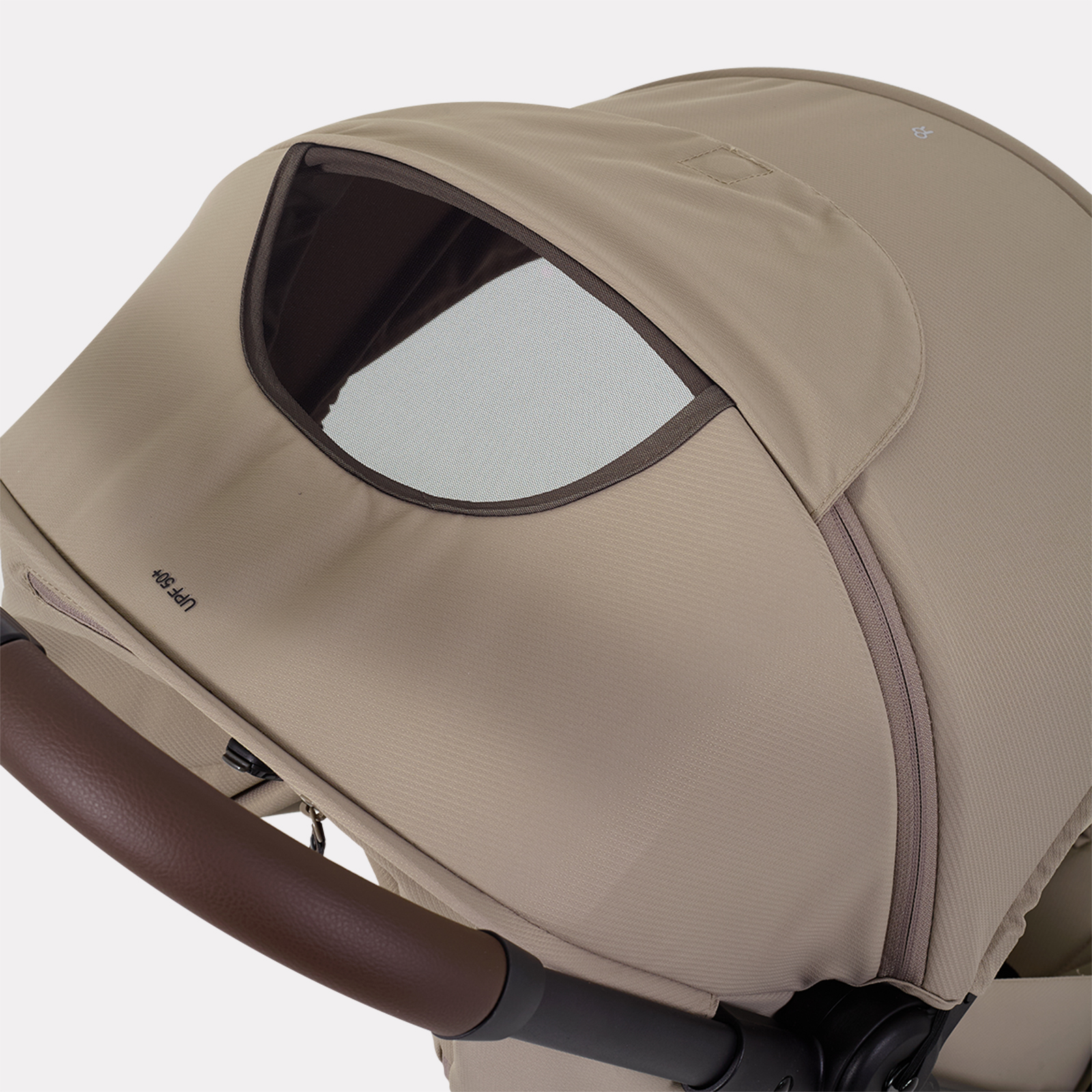 Коляска прогулочная Rant Zeno бежевый - фото 11