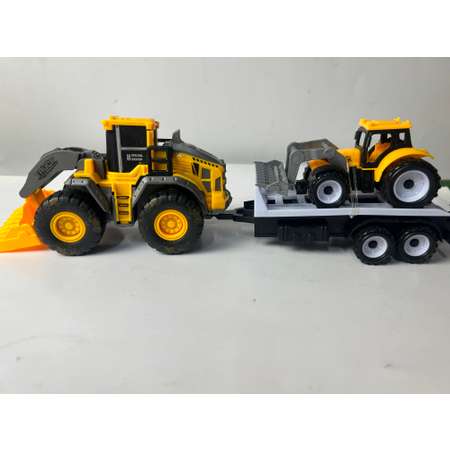 Трактор Игротрейд Набор 2 трактора и прицеп