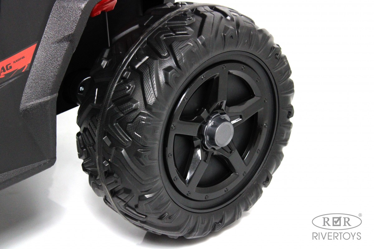 Электромобиль RIVERTOYS K777KK-LUX-BUGGY-BLACK С пультом ДУ - фото 24