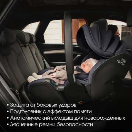 Автокресло Britax Roemer Baby-Safe Pro Midnight Grey Isofix 0 (0 -13 кг)