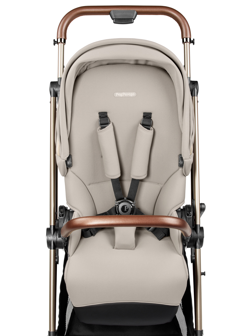 Коляска прогулочная Peg-Perego Vivace бежевый - фото 5