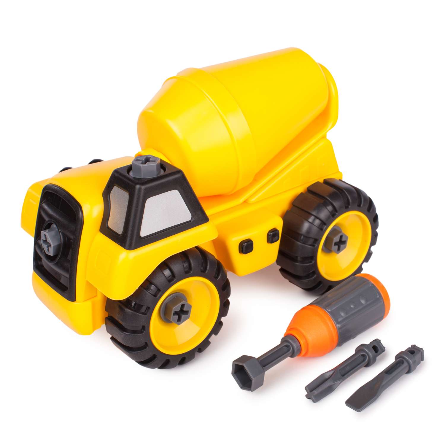 Конструктор Mobicaro Бетономешалка сборная игровая модель - фото 1