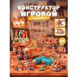 Конструктор MiniMinds с шуруповертом 144 дет.