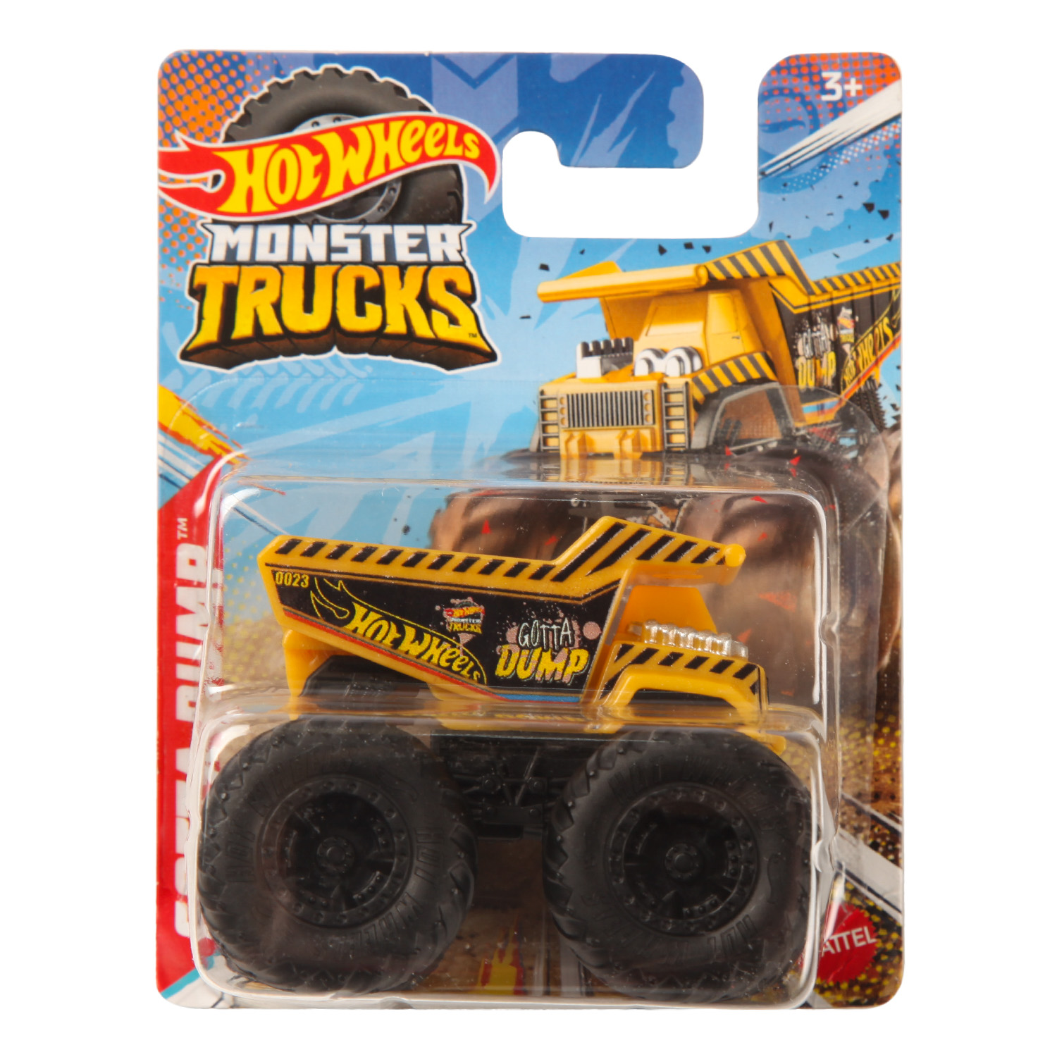 Монстр-трак Hot Wheels Monster Truck 1:64 HFB96 - фото 7