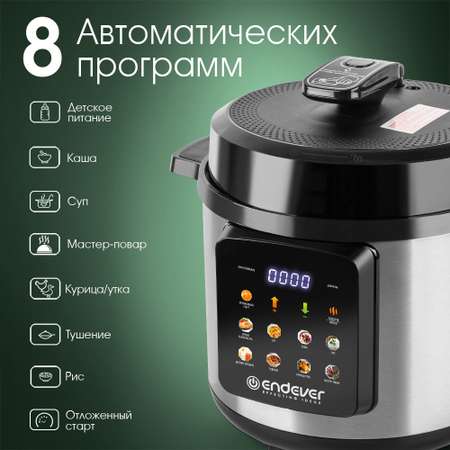Мультиварка скороварка ENDEVER Vita-133