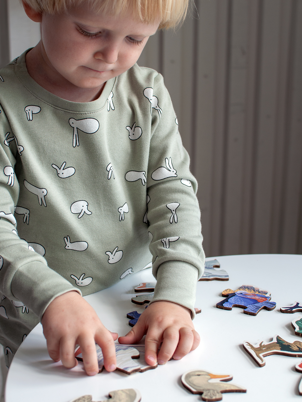 Пазл Nobikum Животные и птицы деревянный - фото 9