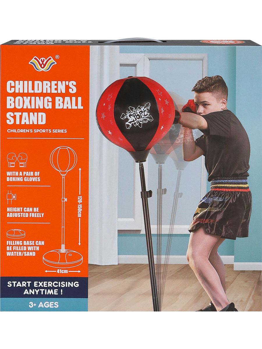 Набор для бокса Рыжий кот (груша, перчатки) - фото 5