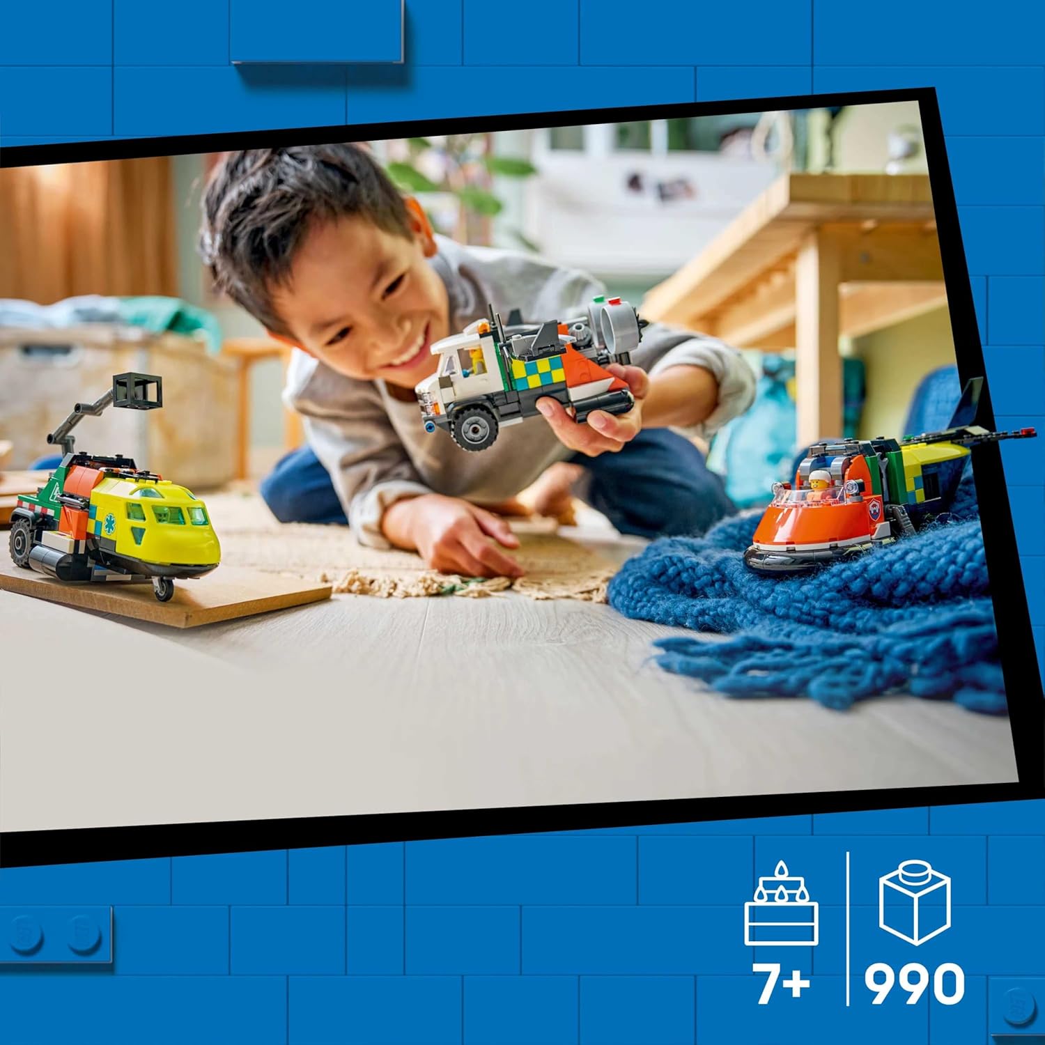 Конструктор LEGO City Самолет служебный 990 дет. - фото 8