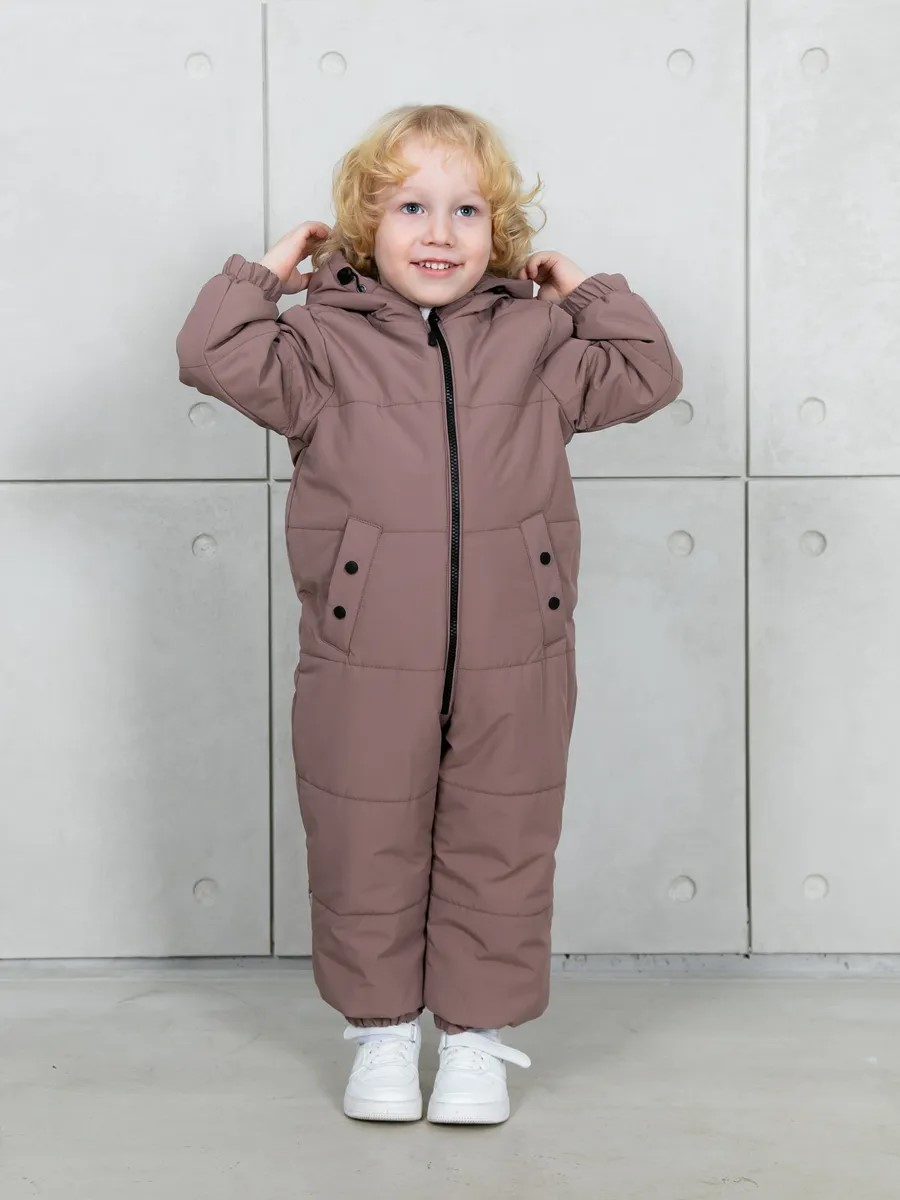 Комбинезон Rusland 924/кофе - фото 1