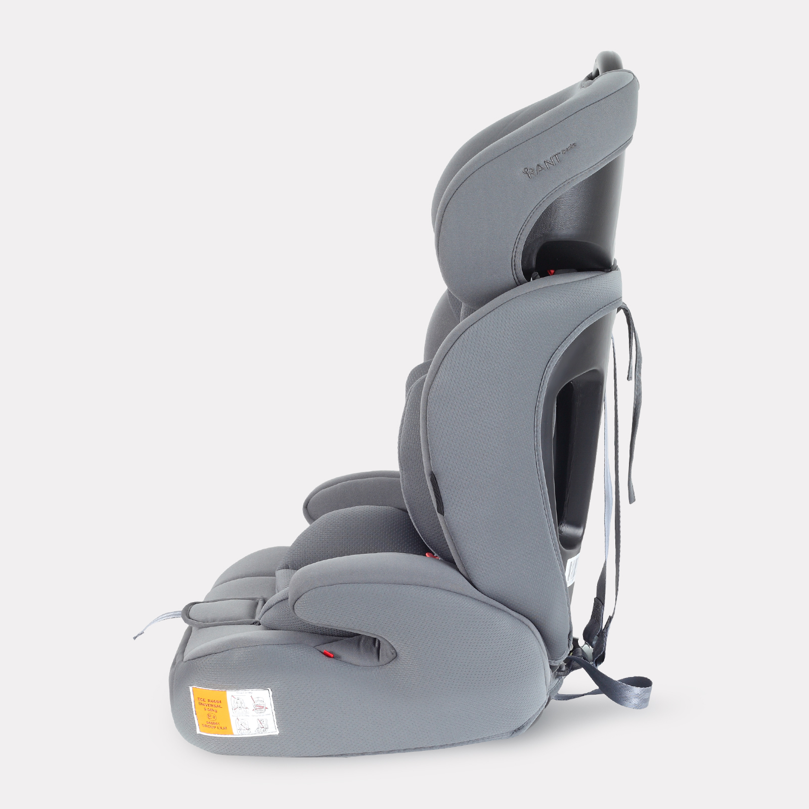 Автокресло Rant Basic Spark Next 1/2/3 (9-36 кг) серый - фото 7