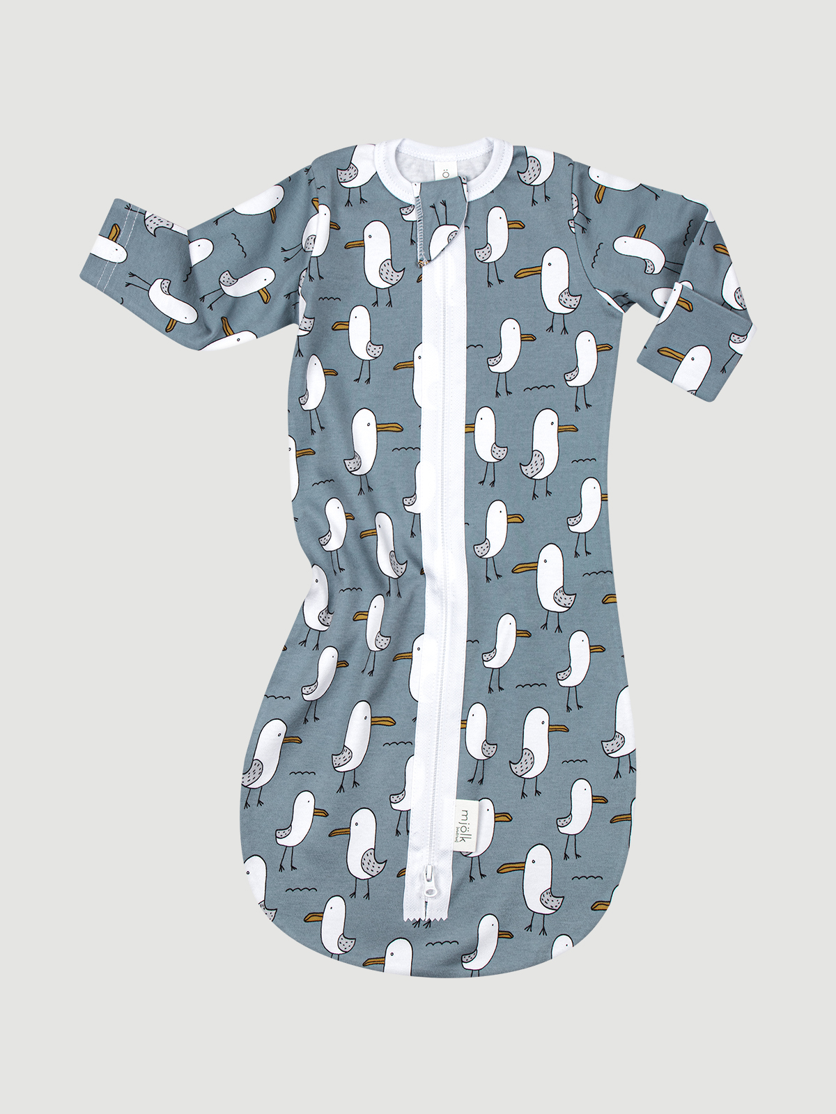 Конверт в коляску Mjolk голубой - фото 6