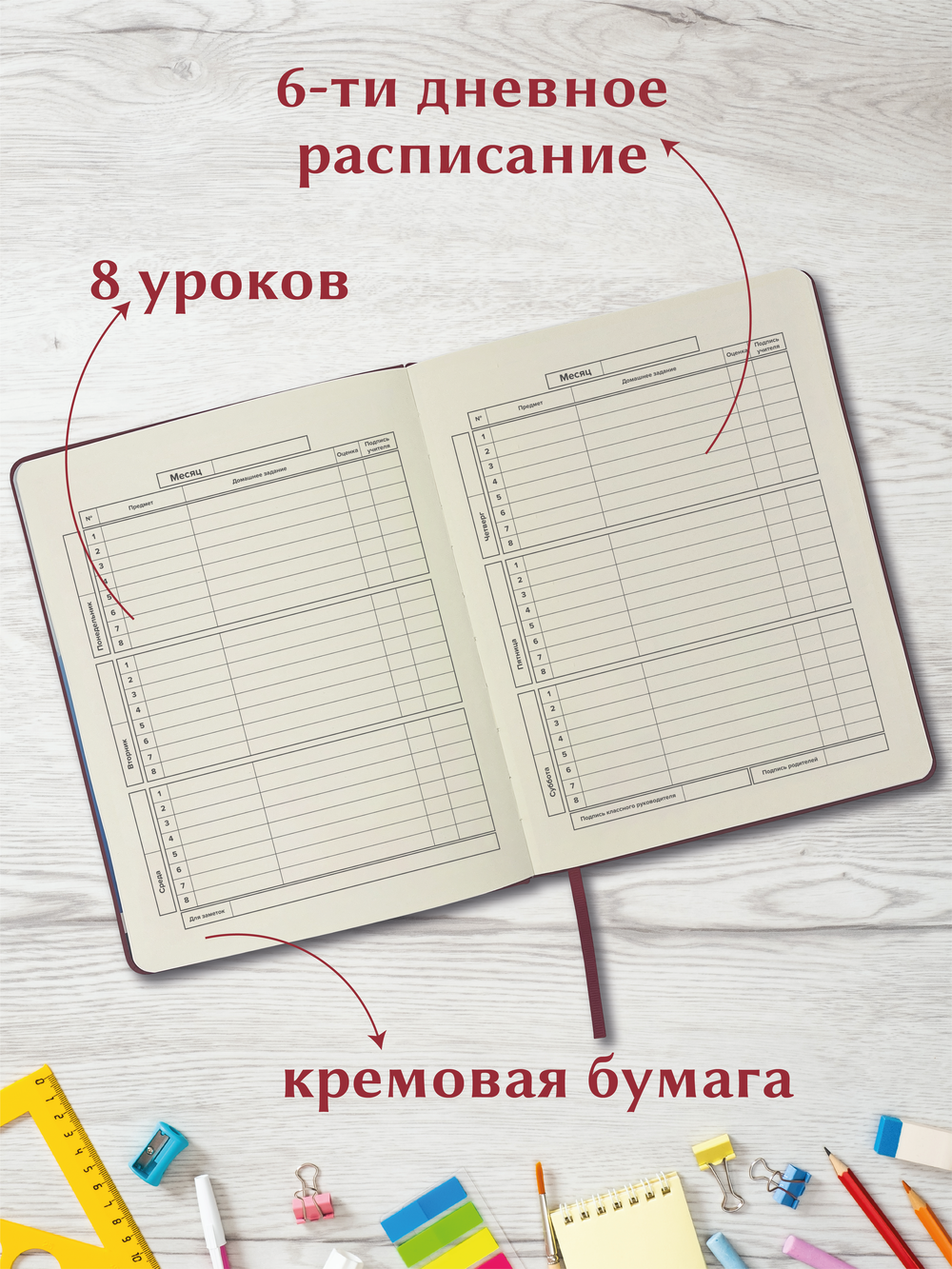 Дневник школьный AXLER 5 – 11 класс для мальчика и девочки - фото 4