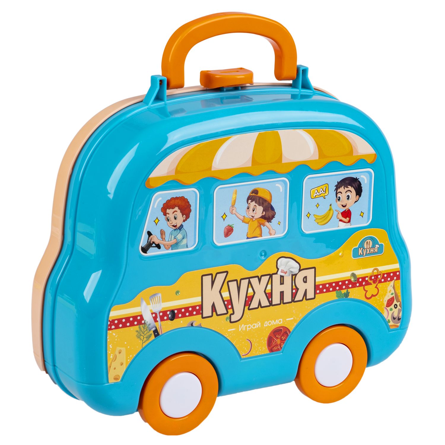 Игрушка Bondibon посуда, плита, продукты - фото 4
