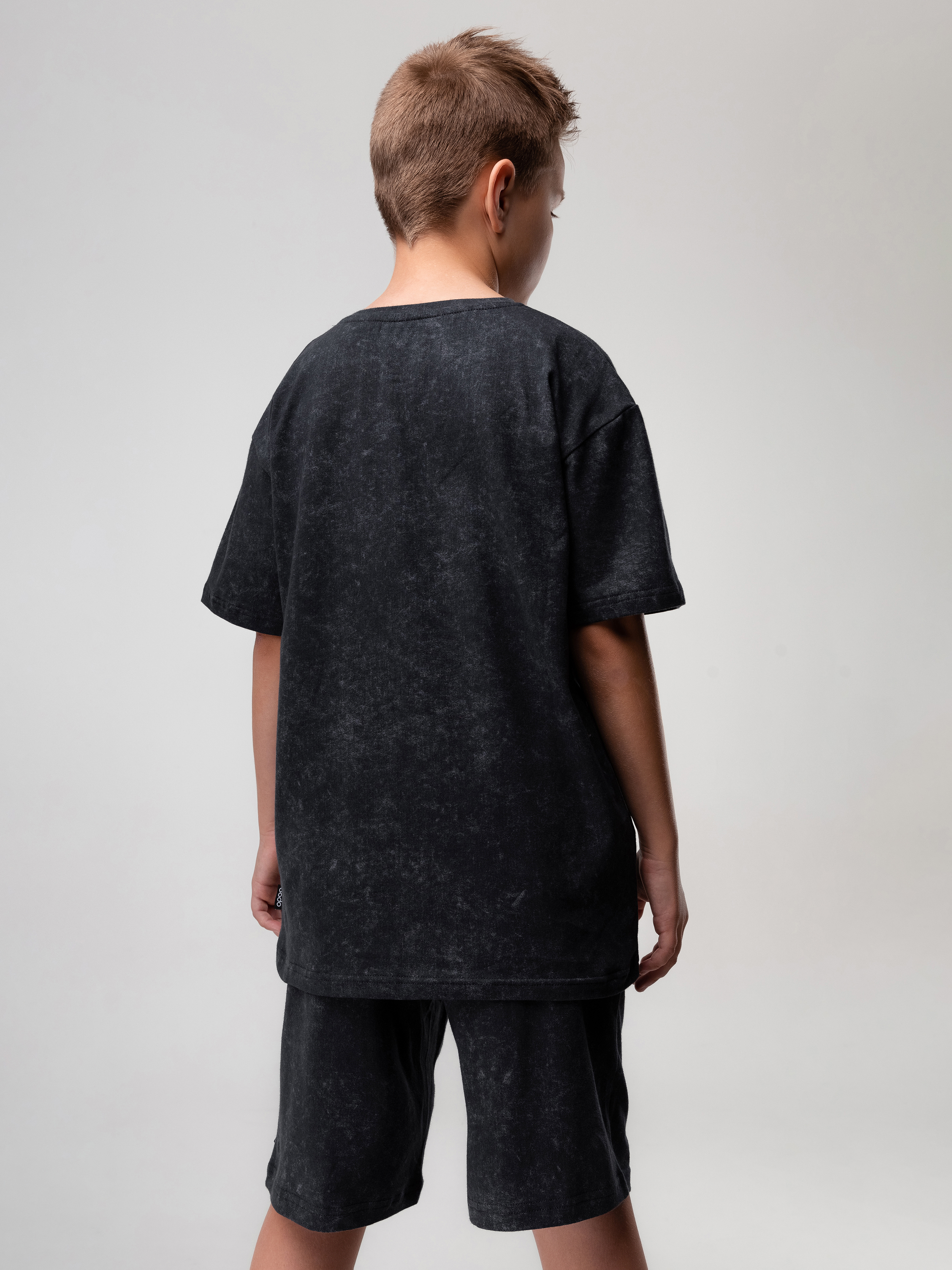 Футболка и шорты Bodo 46-55МU_серый (черный) - фото 3