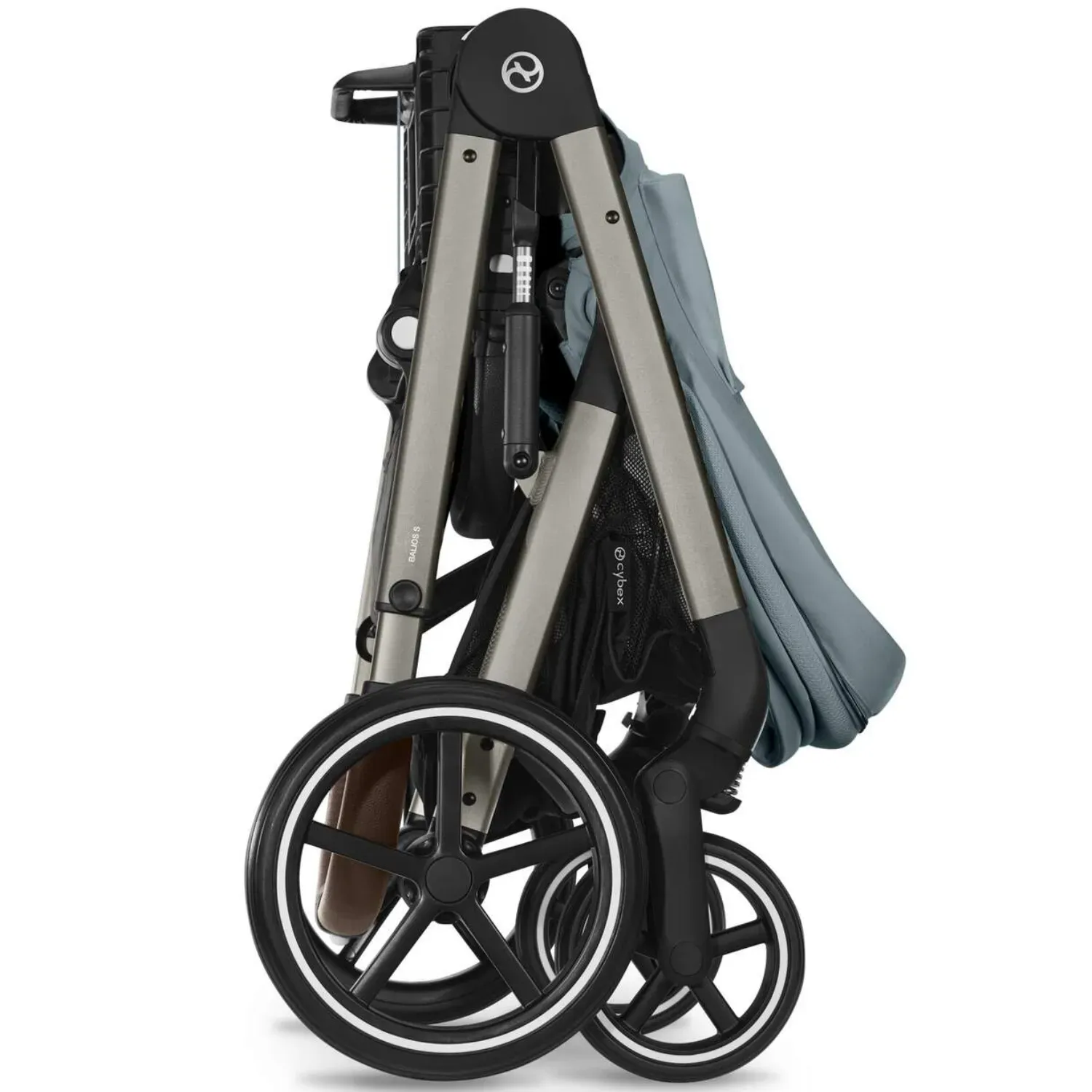 Коляска 2в1 Cybex Balios S Lux TPE голубой - фото 12