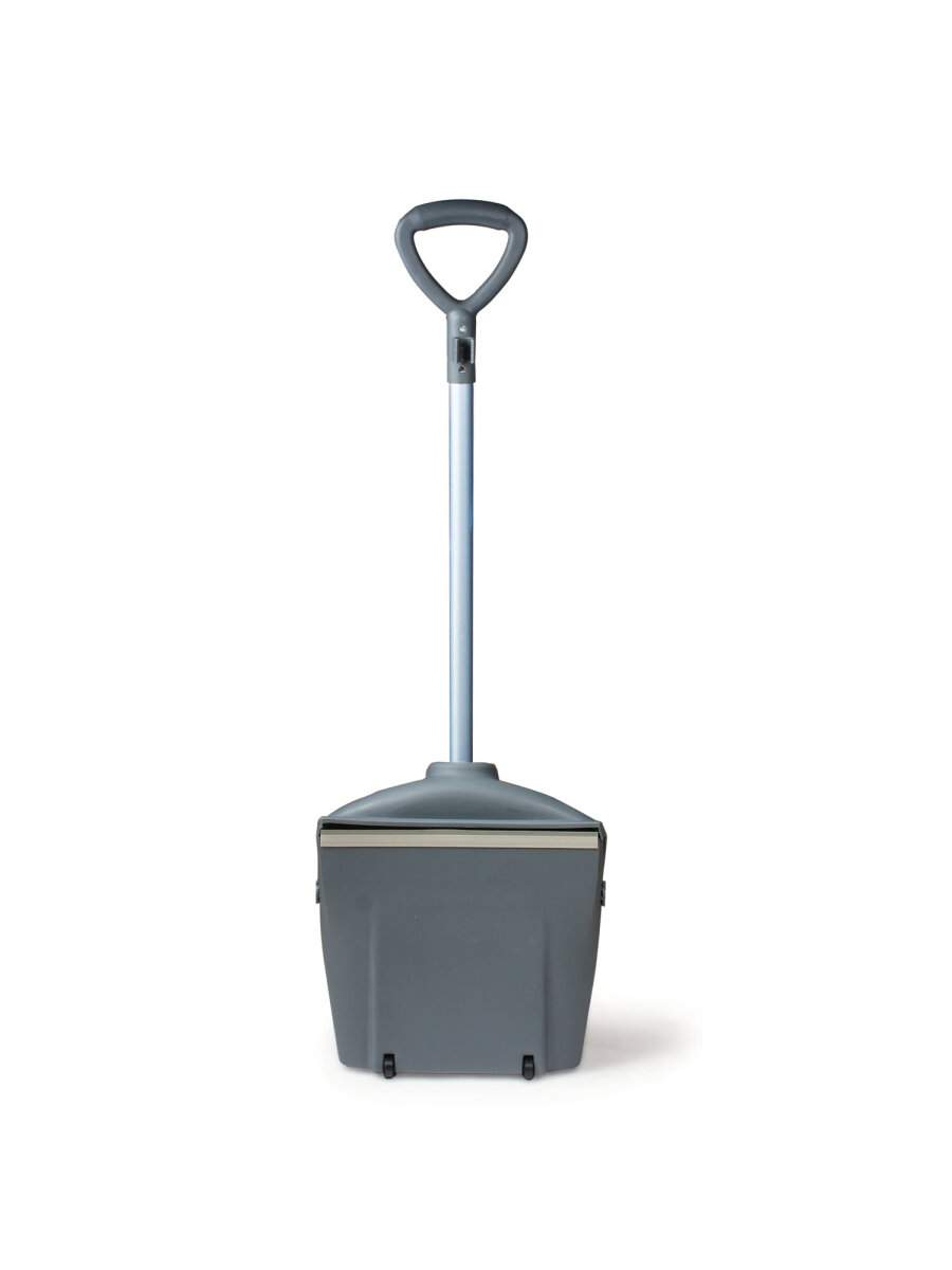 Набор для уборки Лайма Совок для мусора закрывающийся+Щетка на рукоятках - фото 4