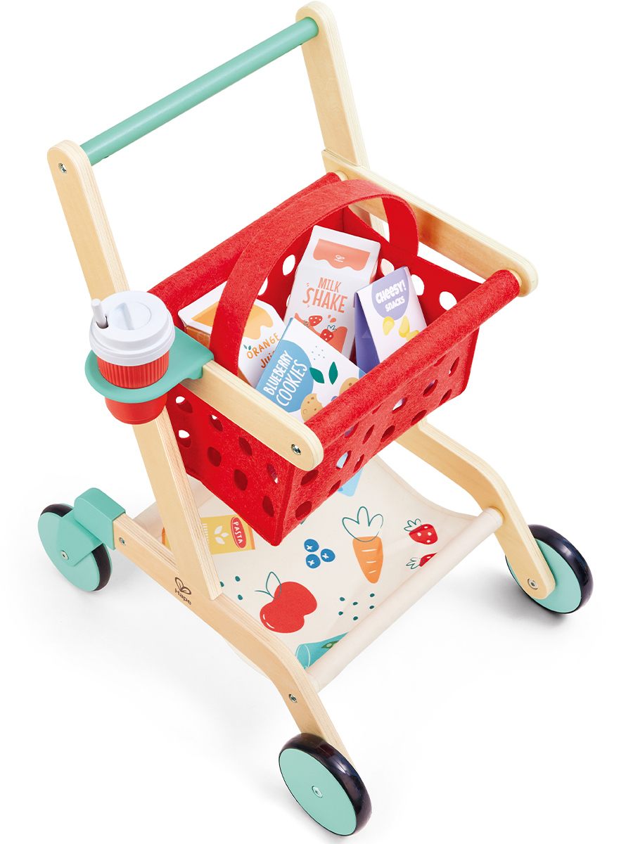 Игровой набор Hape тележки и корзинки - фото 8