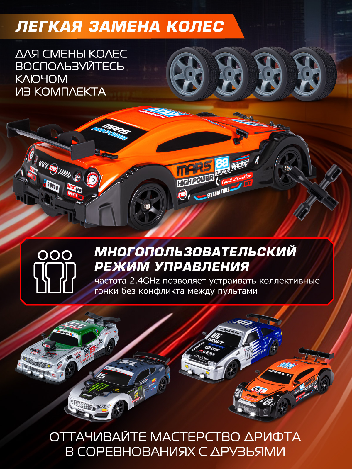 Автомобиль РУ AUTODRIVE 1:16 - фото 4