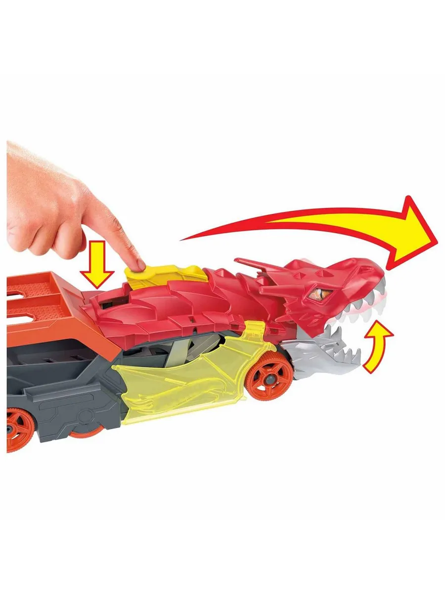 Гараж Hot Wheels Грузовик с хранилищем 117745 - фото 5