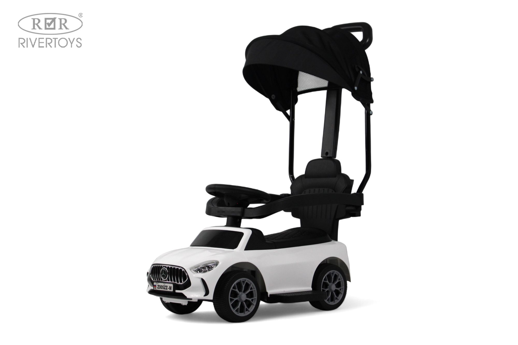 Каталка RIVERTOYS Z005ZZ-M-WHITE белый - фото 1