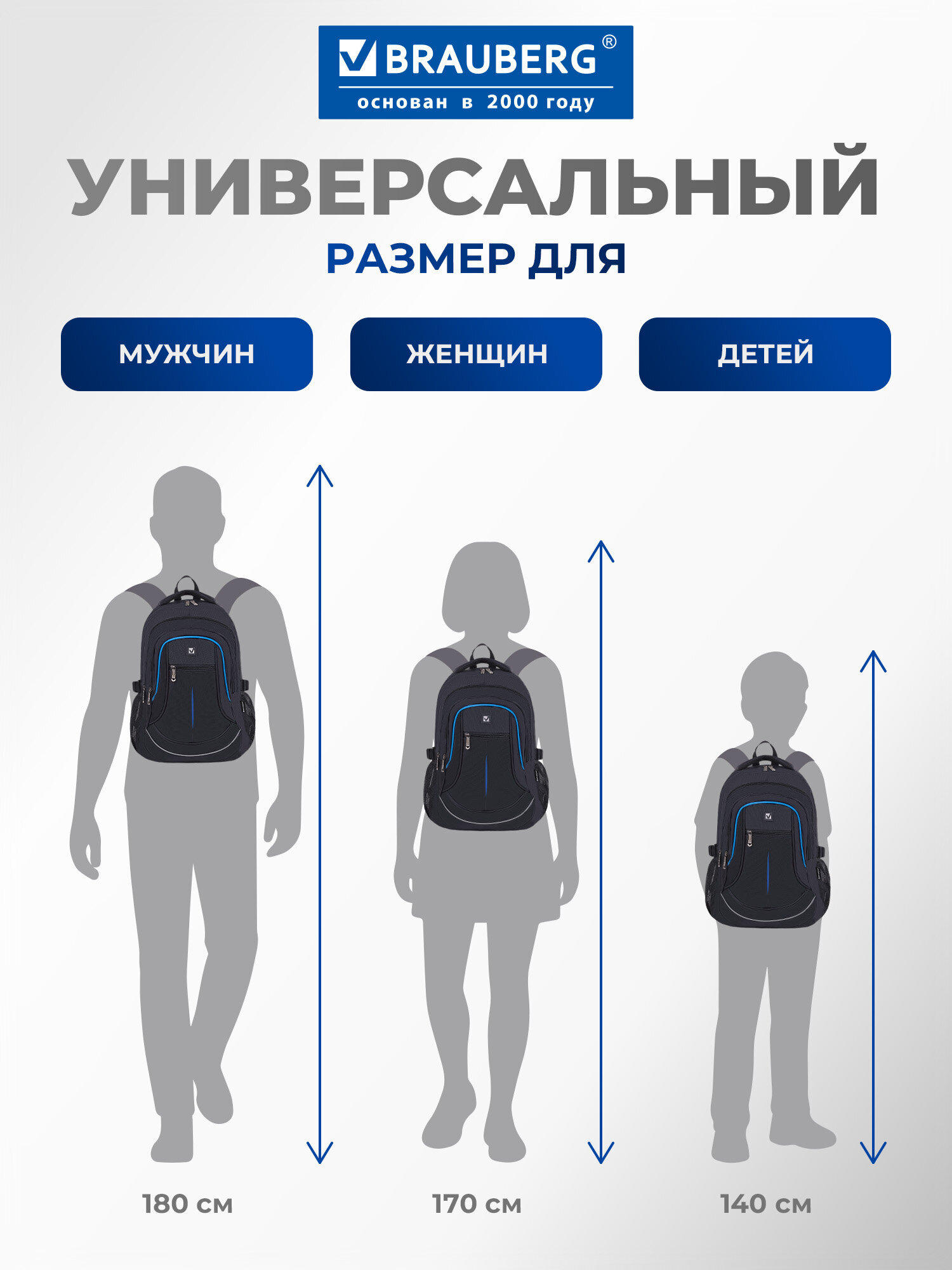 Рюкзак Brauberg - фото 7