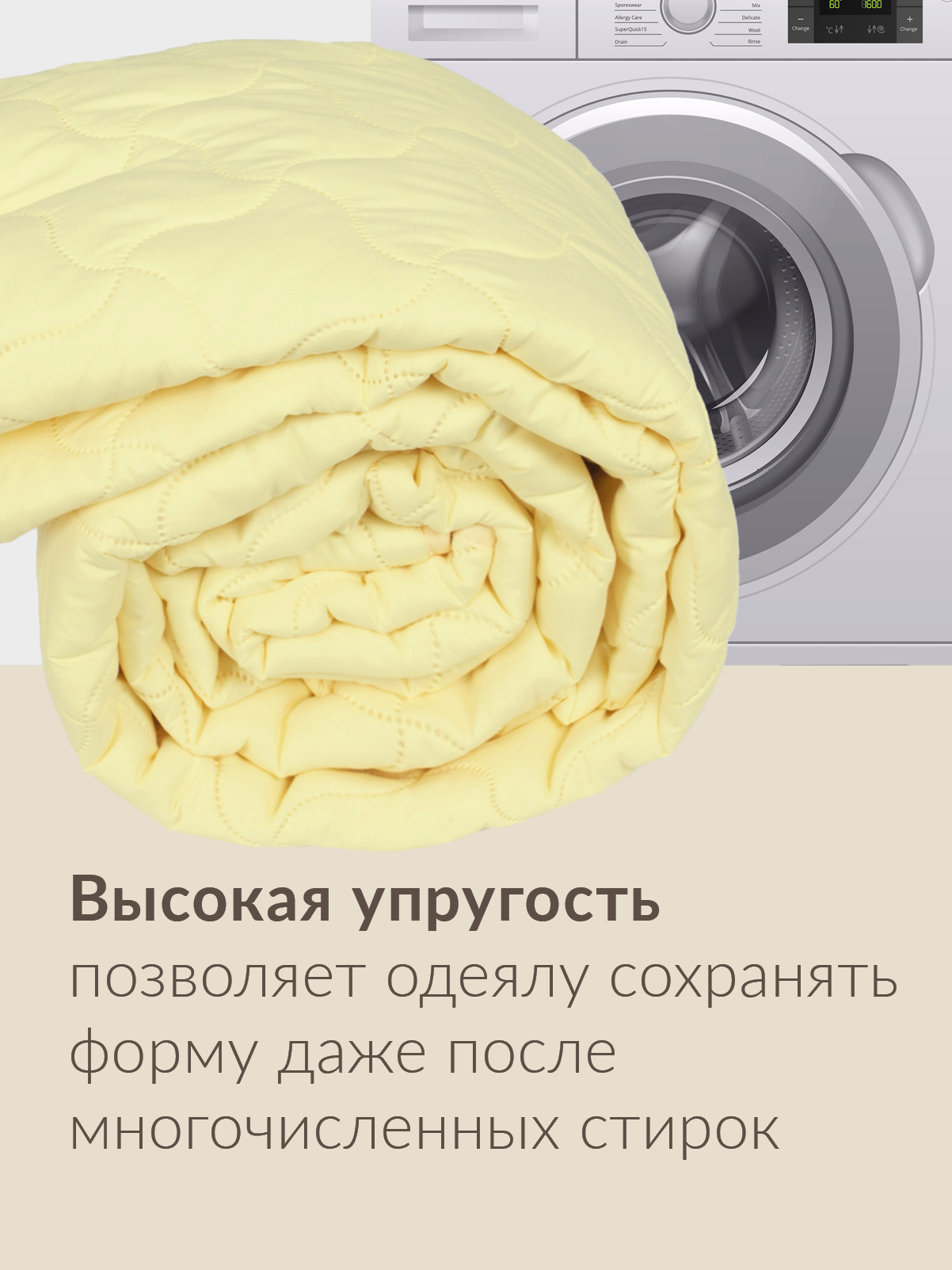 Одеяло Wellness всесезонное 140 x 205 см - фото 3