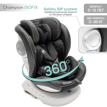 Автокресло Amarobaby Isofix 1/2/3 (9-36 кг)