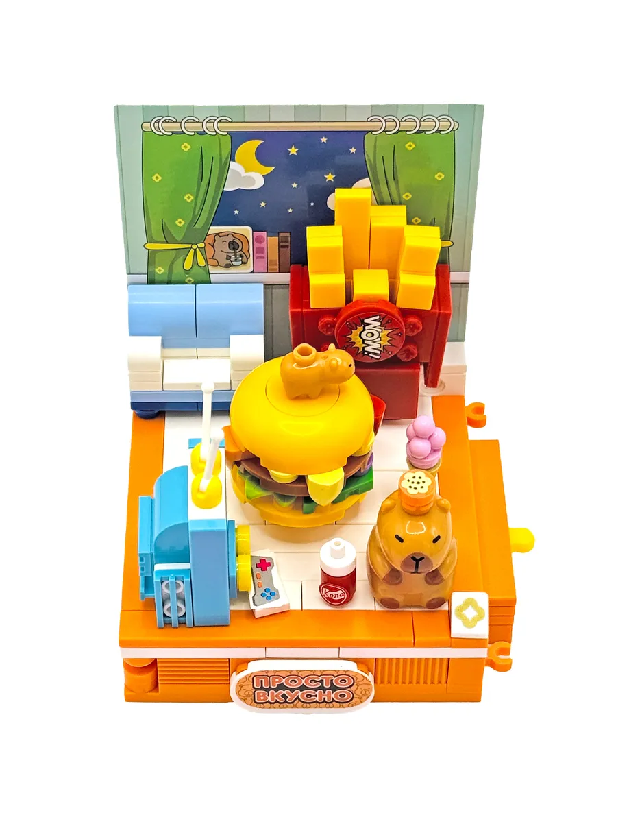 Конструктор Cubion Просто вкусно 193 дет. - фото 19