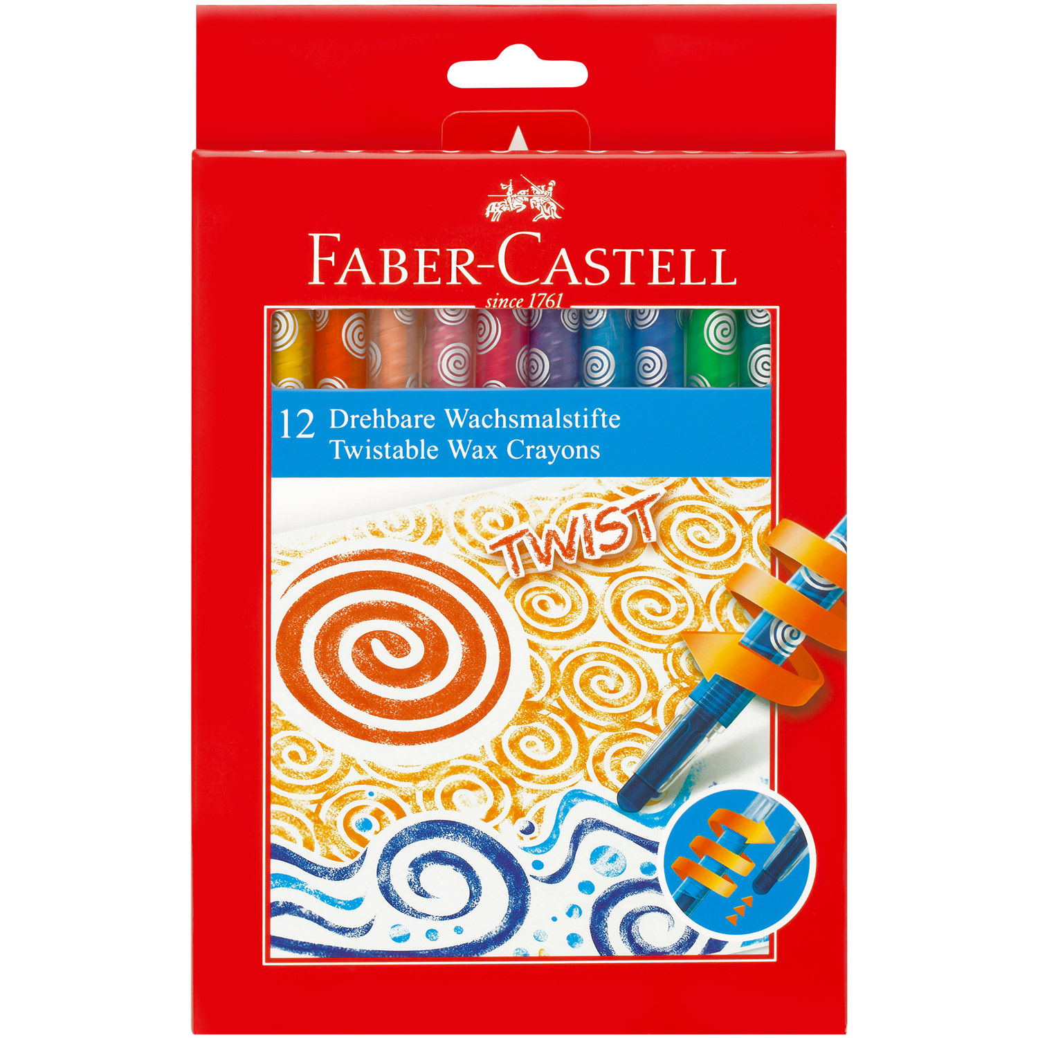 Карандаши цветные Faber Castell 12 шт. - фото 1