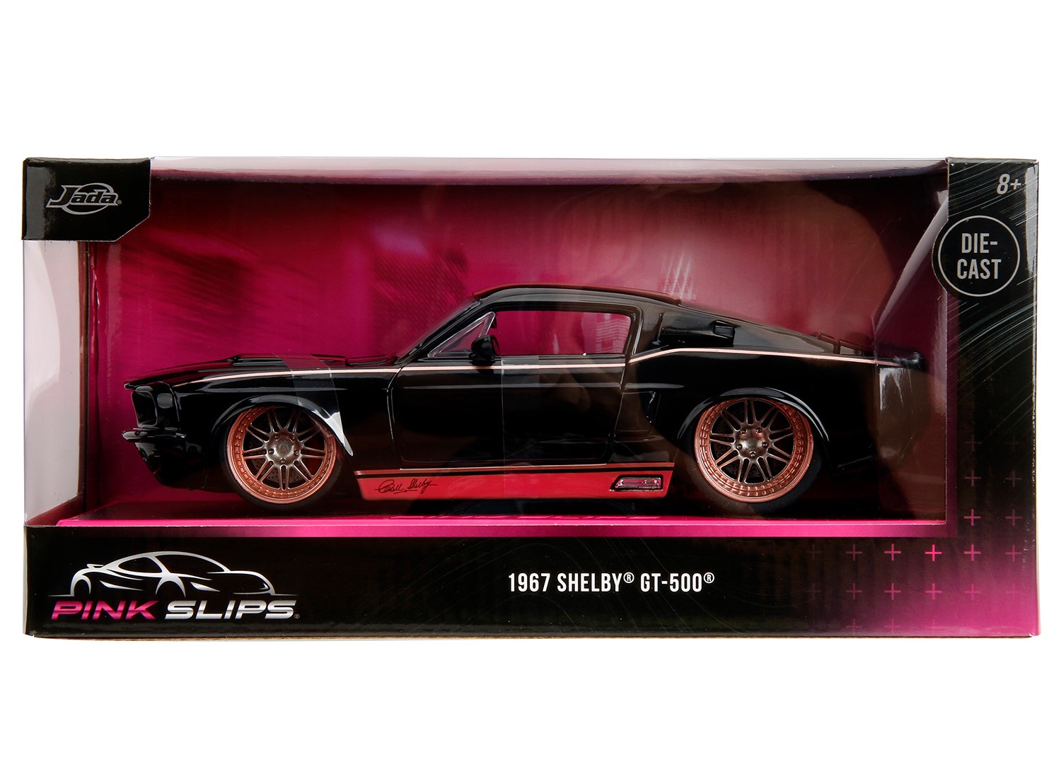 Автомобиль Jada Ford Mustang Pink Slips 1967 Shelby 1:24 ТоуR369 - фото 2