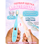 Зубная щетка классическая Чистый Зуб от 0 лет 2 шт.