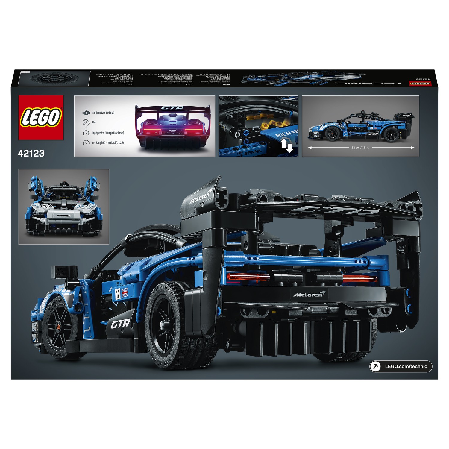 Конструктор LEGO Technic McLaren Senna GTR - фото 3