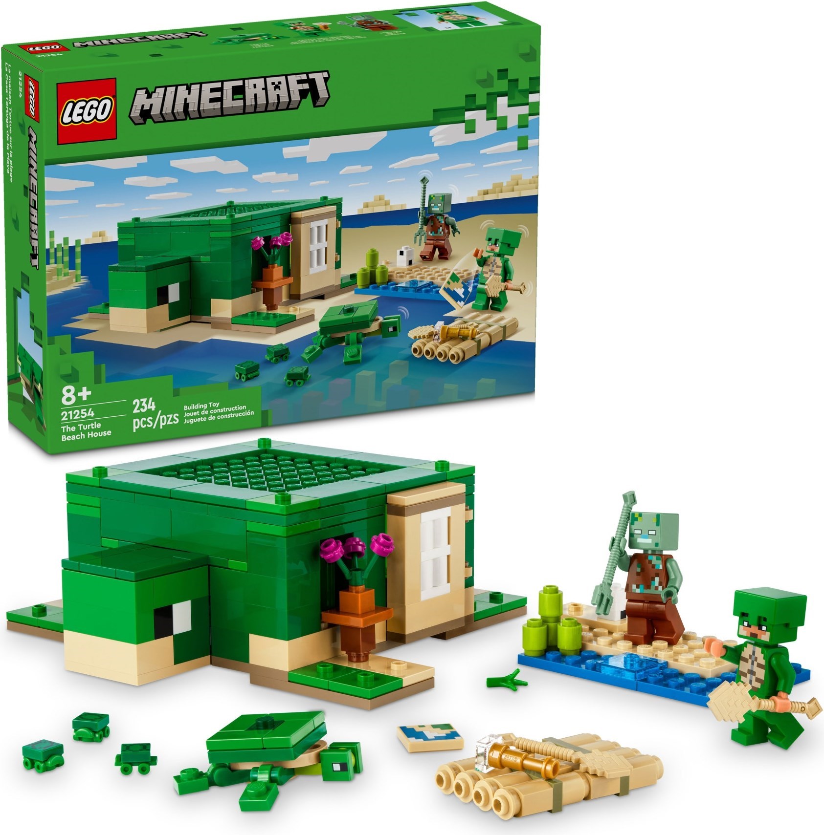Конструктор LEGO Minecraft 21254 234 дет. - фото 1