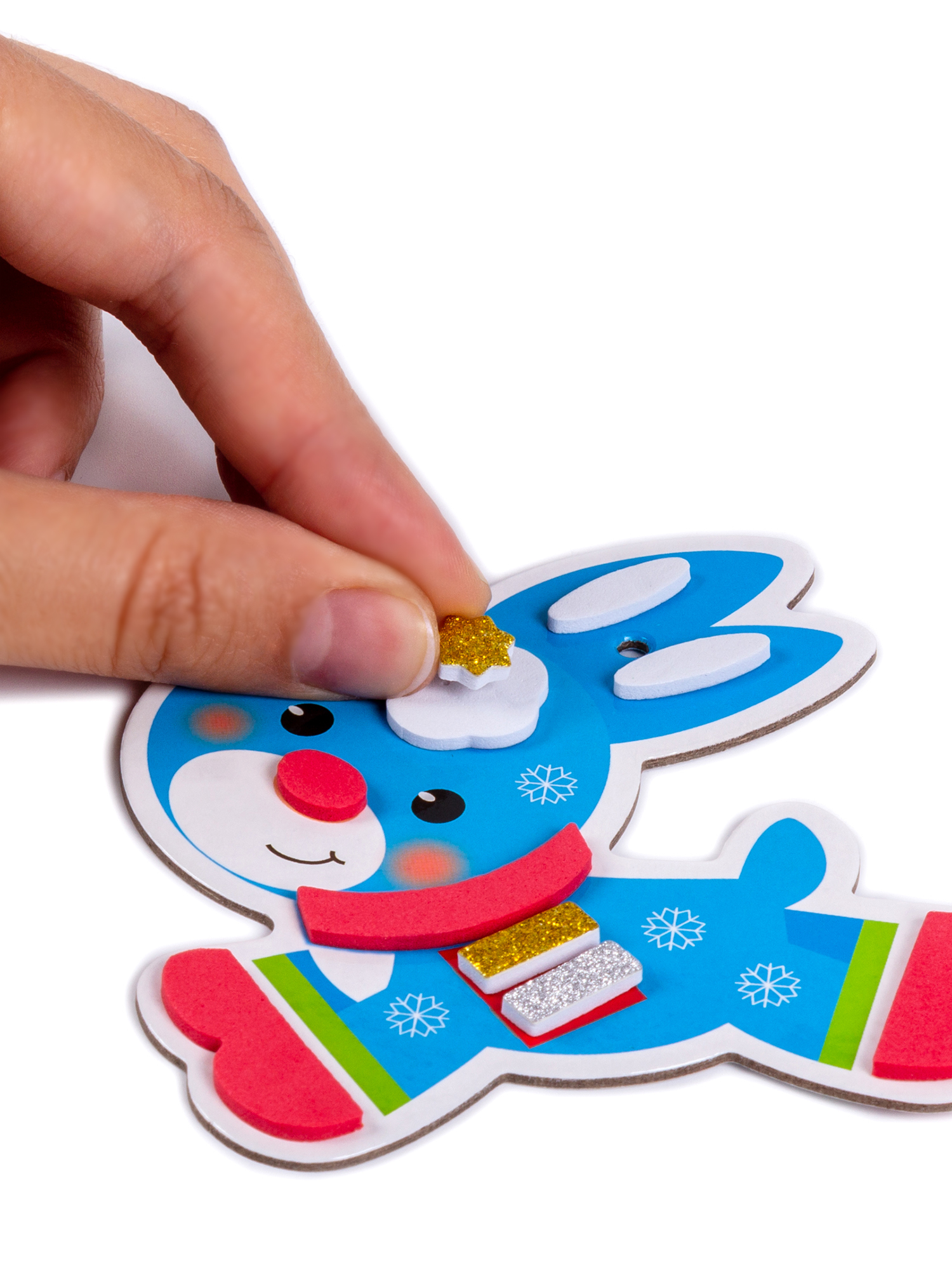 Набор для творчества Дрофа-Медиа Ёлочные игрушки аппликация - фото 10