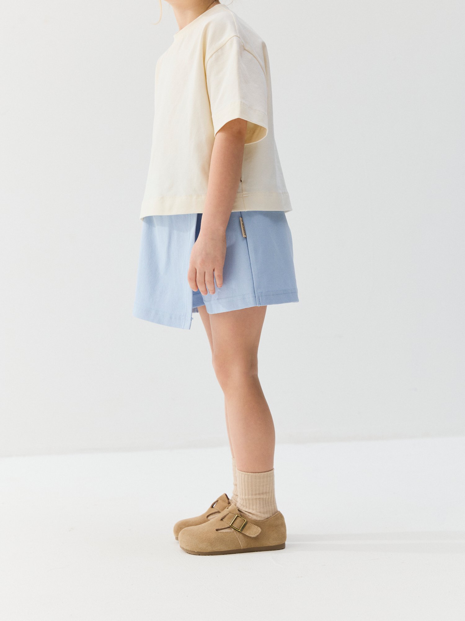 Юбка-шорты BUNGLY 1R9807/Светлыйденим - фото 3