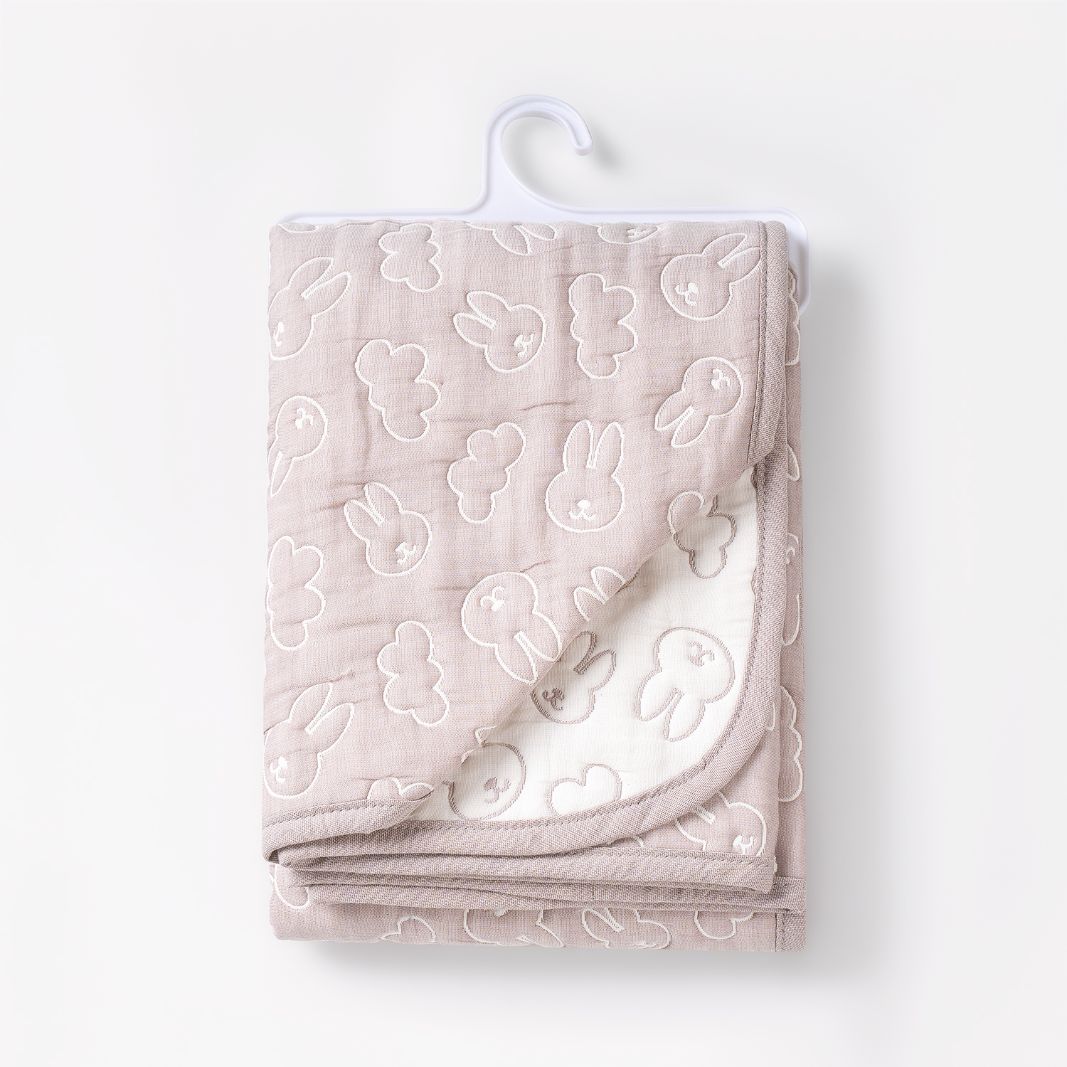 Детский плед из хлопка 110х80 Perina Soft Cotton Мокко - фото 6