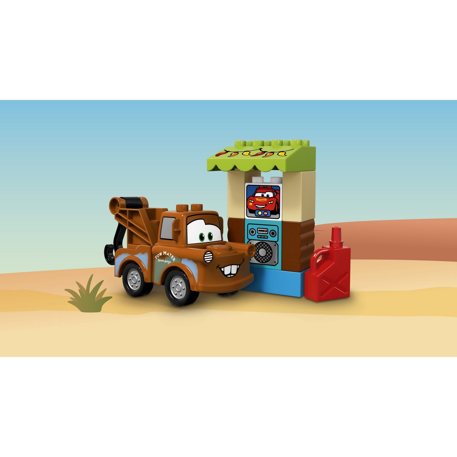 Конструктор LEGO DUPLO Гараж Мэтра блочный - фото 6