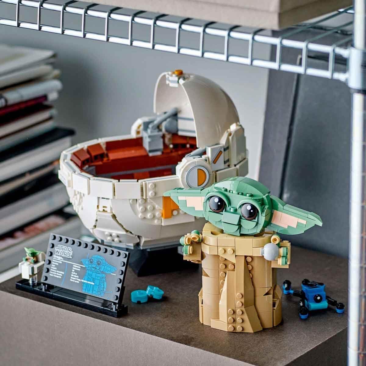 Конструктор LEGO Star Wars Грогу в летающей коляске 1048 дет. - фото 6