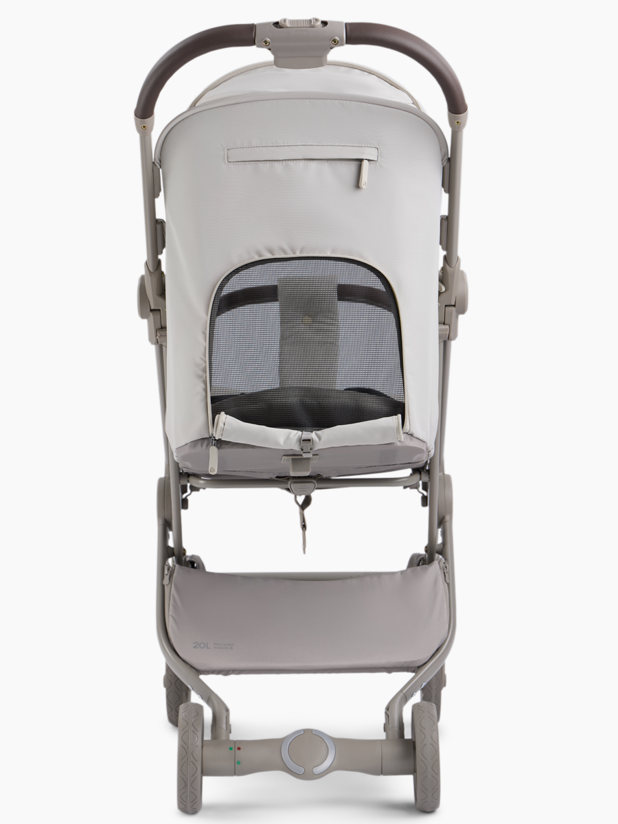 Коляска прогулочная Happy Baby Neez серый - фото 6