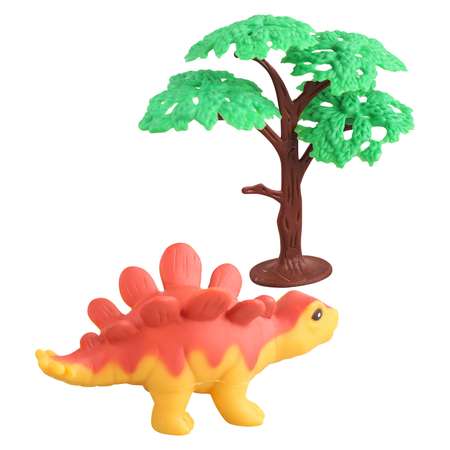 Игровой набор Mioshi Маленькие звери: Стегозавр