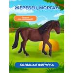 Фигурка KONIK Жеребец Морган гнедой