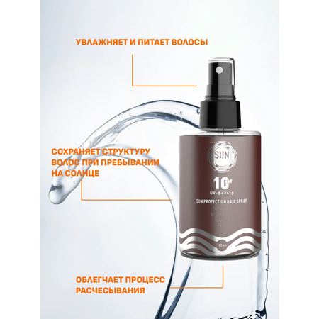 Солнцезащитная косметика SUN VIBES Спрей-уход для волос