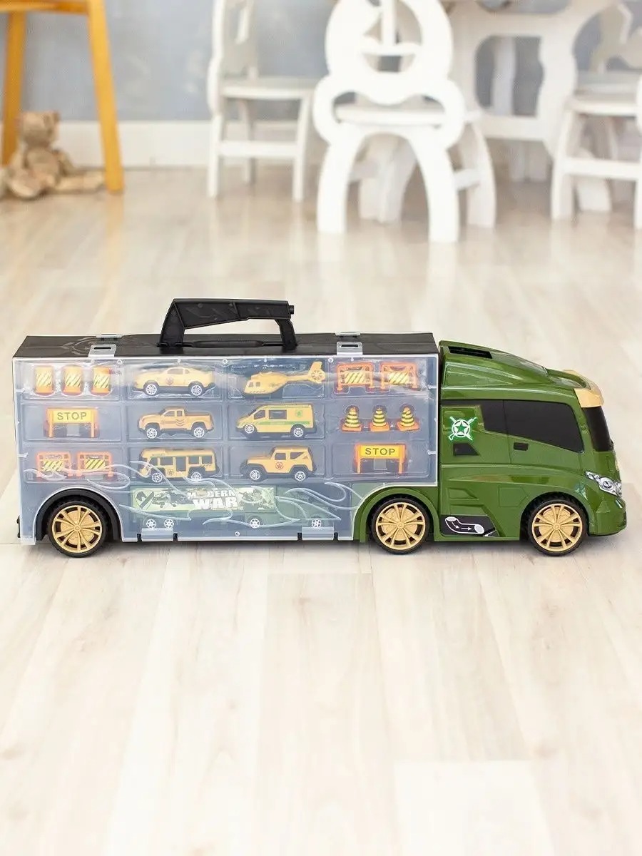 Автовоз Givito Милитари G205-011 - фото 6