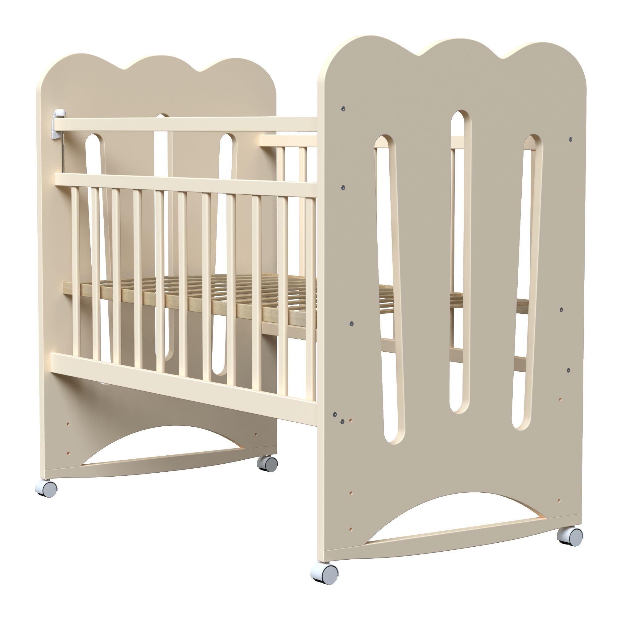 Детская кроватка ВДК, (слоновая кость) - фото 2