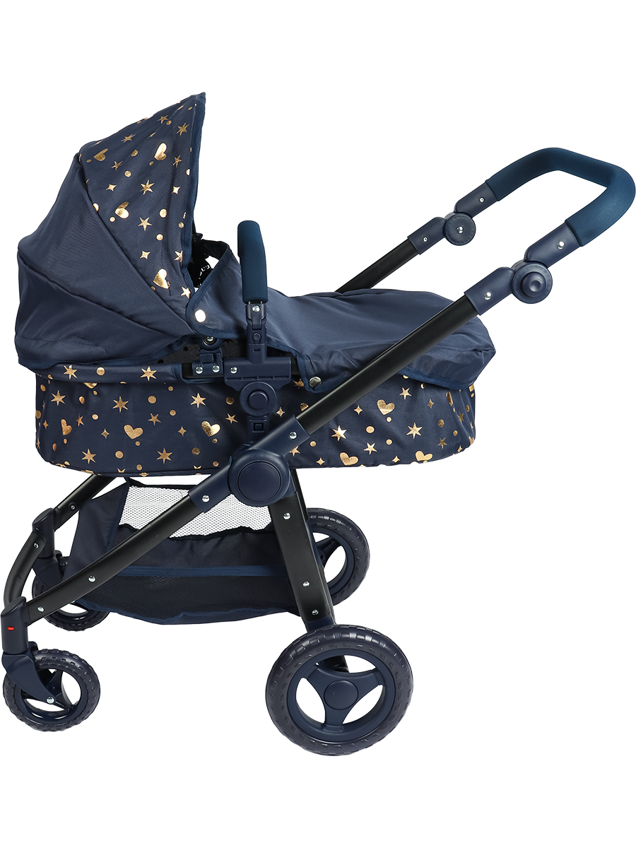 Коляска-трансформер для кукол Рыжий кот 9696-BS - фото 3